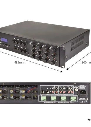 Adastra A8 Quad Stereo Amplfier 8x200W Adastra