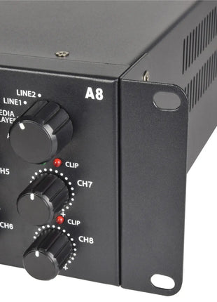 Adastra A8 Quad Stereo Amplfier 8x200W Adastra