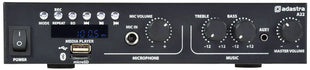 Adastra A22 Compact Stereo PA Amplifier Adastra