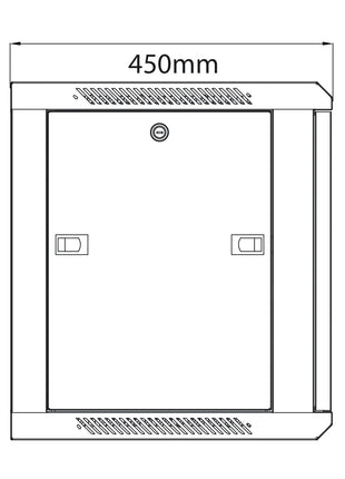 Adastra Rack Cabinet 9U x 450mm Deep Adastra