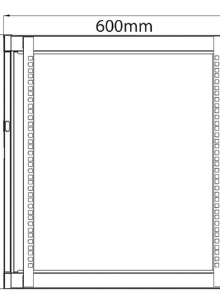 Adastra Rack Cabinet 12U x 600mm Deep Adastra