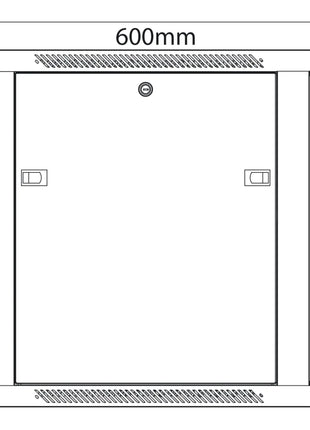Adastra Rack Cabinet 12U x 600mm Deep Adastra