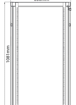 Adastra Rack Cabinet 22U x 600mm Deep Adastra