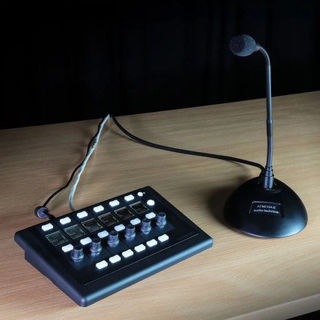 Allen & Heath IP6 Remote Controller for dLive. 6 x rotary encoders PoE IP6/240X