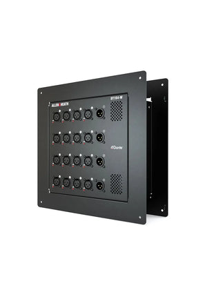 Allen & Heath Wall-mount/Floor Dante I/O Expander 16 Mic/Line 4 XLR Out DT164W