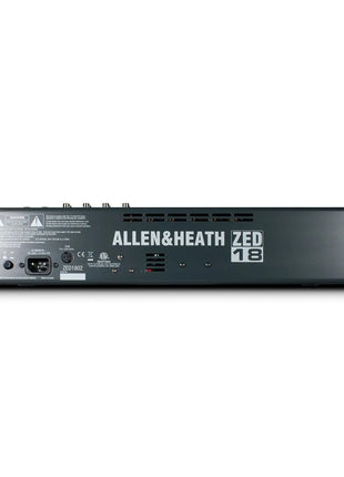 Allen & Heath Compact Stereo Mixer ZED-18