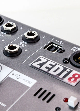 Allen & Heath Compact Stereo Mixer ZED-i8x
