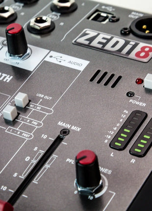 Allen & Heath Compact Stereo Mixer ZED-i8x