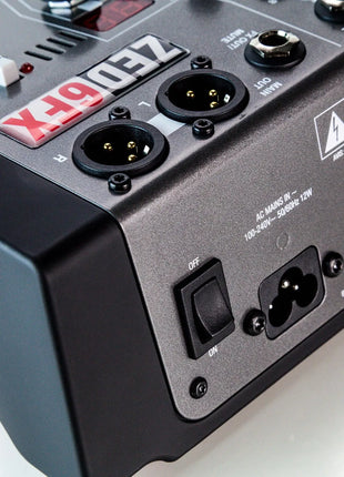 Allen & Heath Compact Stereo Mixer ZED6FX