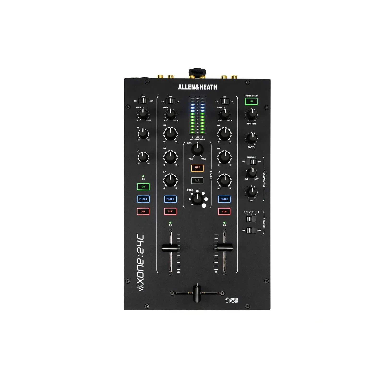Allen and Heath Xone 23C | 2 plus 2 Channel DJ Mixer with Internal