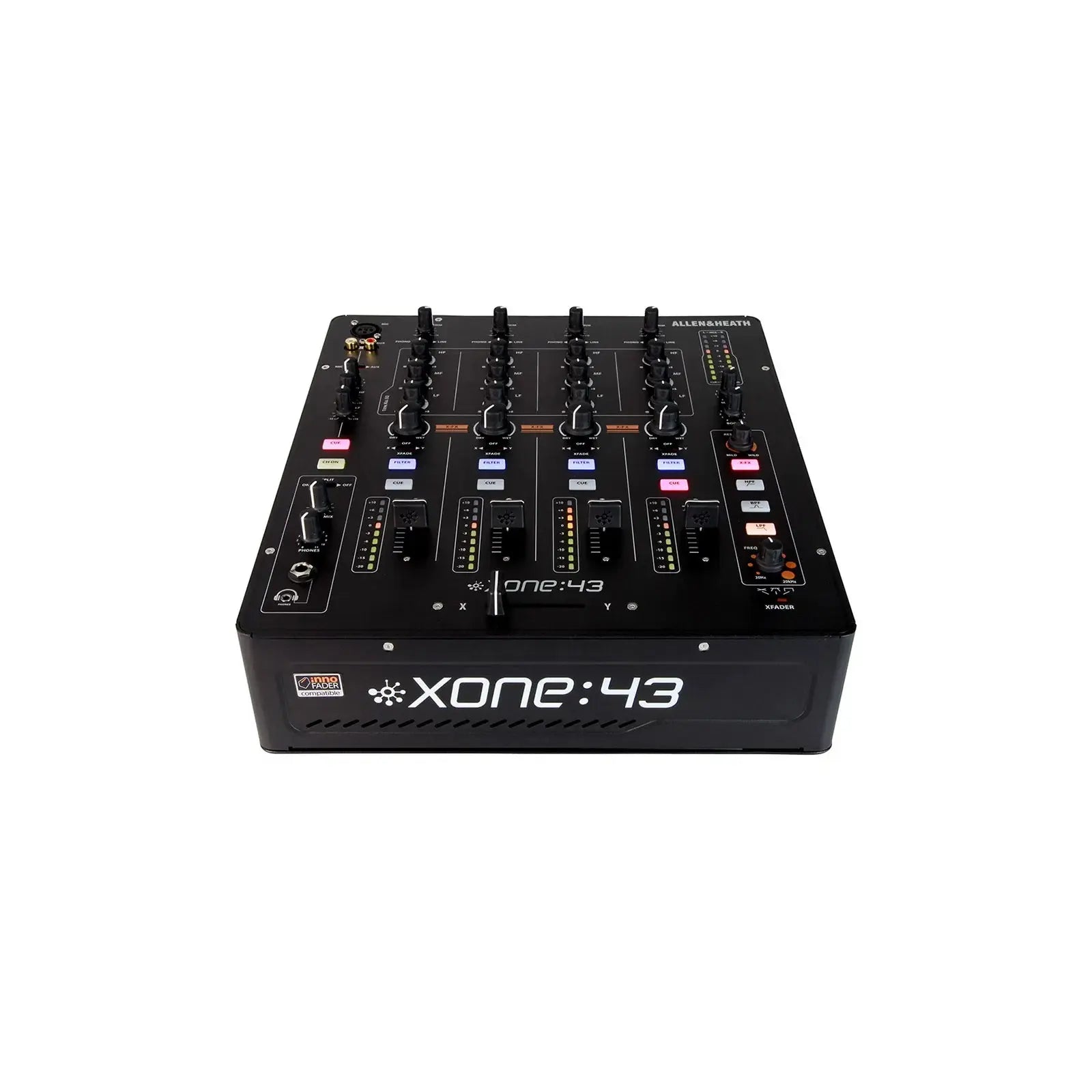 Allen and Heath Xone:43 DJ Mixer | 4-Channel Analogue Mixer – DJKIT® Allen and Heath Xone:43 DJ Mixer | 4-Channel Analogue Mixer – DJKIT®
