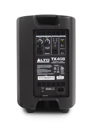 Alto Professional TX408 | 350W 8-Inch Powered Loudspeaker with Bluetooth Alto Professional