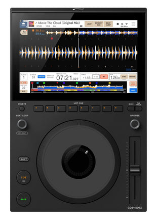 AlphaTheta CDJ-1500X top down view 2