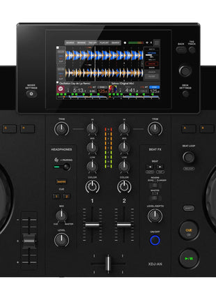 AlphaTheta XDJ-AN overhead display view