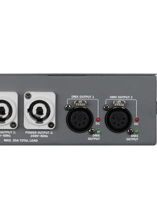 Transcension HS2 Hybrid powerCON DMX Distribution Splitter
