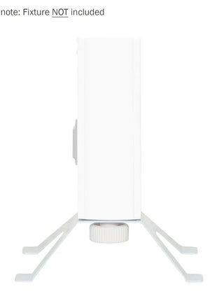 Equinox Batten Floor Standing Bracket (White)
