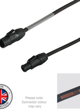  1m PowerTwist TR1 IP65 Cable – 1.5mm H07RN-F