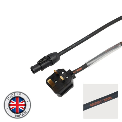 Elumen8 2m 13A to PowerTwist TR1 IP65 – 1.5mm H07RN-F