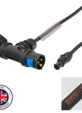 Elumen8 5m 16A IP44 T-Connect to PowerTwist TR1 IP65