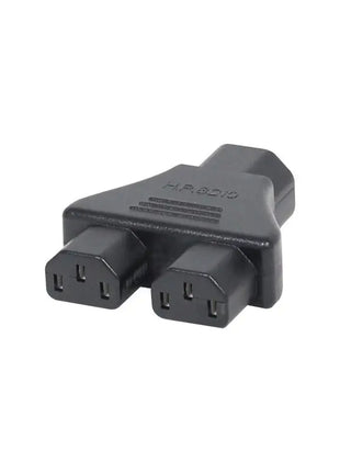 LEDJ Adaptor IEC Male - 2 x IEC Female 10A