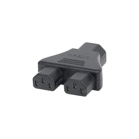 LEDJ Adaptor IEC Male - 2 x IEC Female 10A