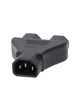 LEDJ Adaptor IEC Male - 2 x IEC Female 10A