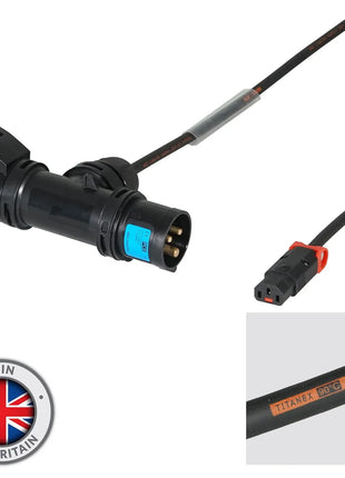 Elumen8 5m 1mm H07RN-F 16A T-Connect – C13 IEC Lock Cable