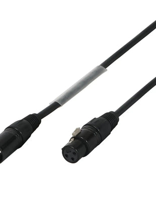 LEDJ 10m 3-Pin Male XLR - 3-Pin Female XLR DMX Cable