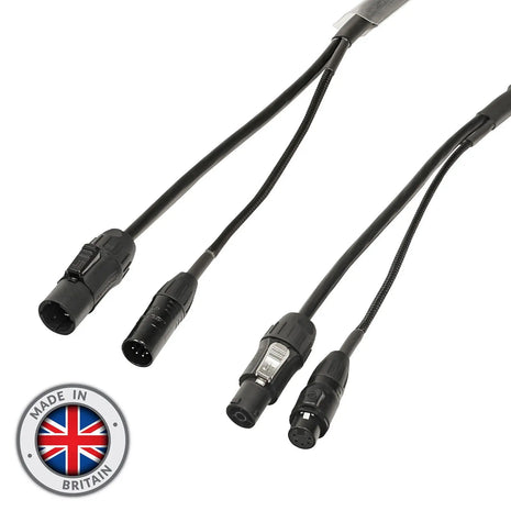 Elumen8 3m Combi 1.5mm IP65 Seetronic TR1 Power/ 5-Pin DMX Cable