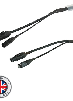 Elumen8 1.5m Combi 2.5mm IP65 Seetronic TR1 Power/ 5-Pin DMX Cable