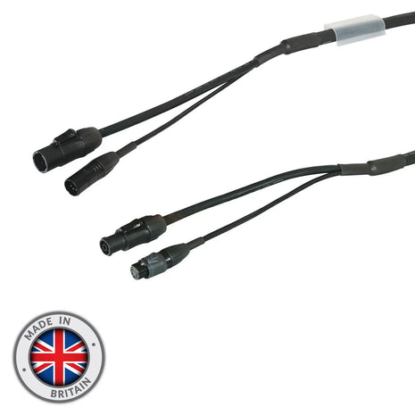 Elumen8 20m Combi 2.5mm IP65 Seetronic TR1 Power/ 5-Pin DMX Cable