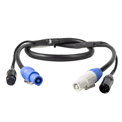 Elumen8 20m Combi 2.5mm Seetronic PowerTwist / 5-Pin DMX Cable