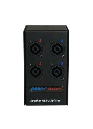 Penn Elcom 4-Way speakON Splitter Box (R2SP82)