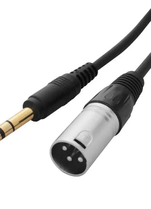 W Audio 0.25m XLR Male - 6.35mm Stereo Jack Cable