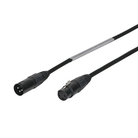 LEDJ 3m 3-Pin Male XLR - 3-Pin Female XLR DMX Cable