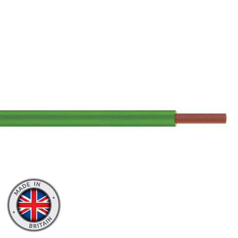 Elumen8 Tri-Rated Switchgear Wire 1.5mm 100m Green