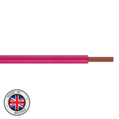 Elumen8 Tri-Rated Switchgear Wire 1.5mm 100m Pink