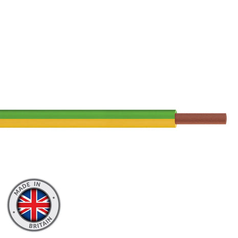 Elumen8 Tri-Rated Switchgear Wire 2.5mm 100m Green/Yellow