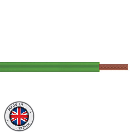 Elumen8 Tri-Rated Switchgear Wire 2.5mm 100m Green