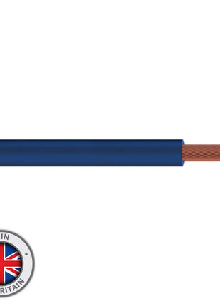  Tri-Rated Switchgear Wire 4mm 100m Blue
