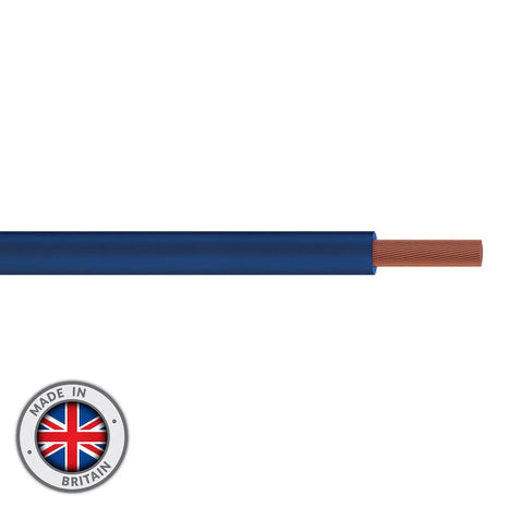  Tri-Rated Switchgear Wire 4mm 100m Blue