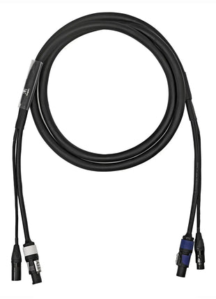 Elumen8 1.5m Combi 2.5mm Neutrik powerCON / 3-Pin DMX Cable