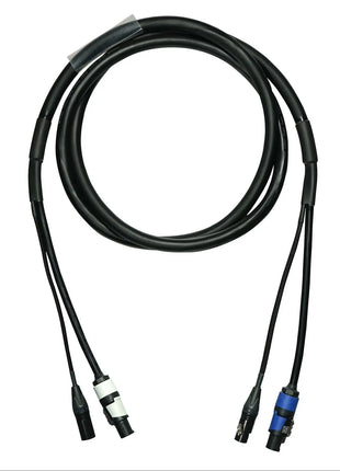Elumen8 2m Combi 2.5mm Neutrik powerCON / 5-Pin DMX Cable