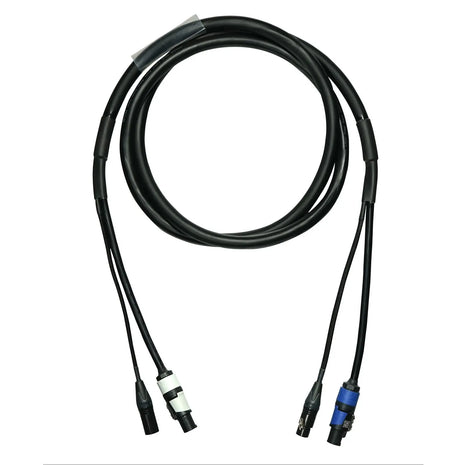 Elumen8 15m Combi 2.5mm Neutrik powerCON / 5-Pin DMX Cable