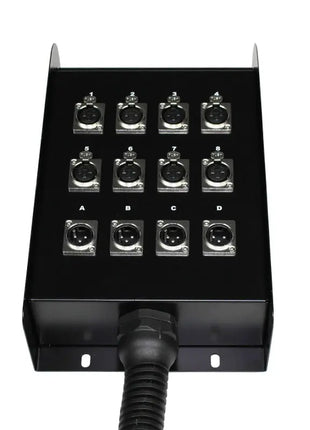 W Audio 15m XLR Multicore 8/4