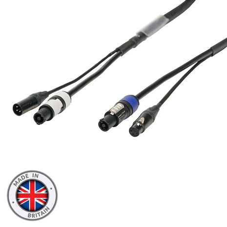 Elumen8 1m Combi 1.5mm Neutrik powerCON / 3-Pin DMX Cable