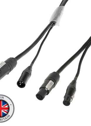 Elumen8 5m Combi 2.5mm Neutrik powerCON TRUE1 / 3-Pin DMX Cable