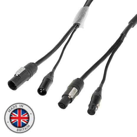 Elumen8 15m Combi 2.5mm Neutrik powerCON TRUE1 / 3-Pin DMX Cable