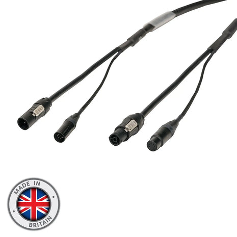 Elumen8 1m Combi 1.5mm Neutrik powerCON TRUE1 / 5-Pin DMX Cable