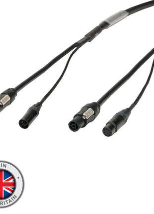 Elumen8 2m Combi 1.5mm Neutrik powerCON TRUE1 / 5-Pin DMX Cable